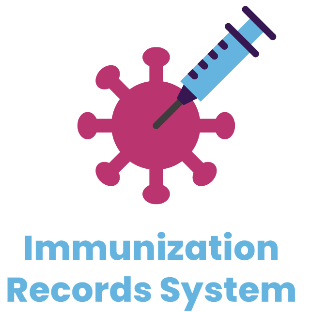 Immunization Records System Logo For Coronavirus